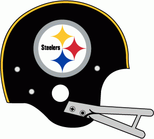 Pittsburgh Steelers 1963-1976 Helmet Logo t shirt iron on transfers...